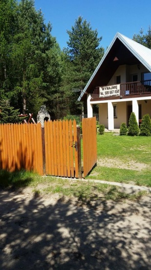 Mazury, dom letniskowy nad jeziorem zaprasza