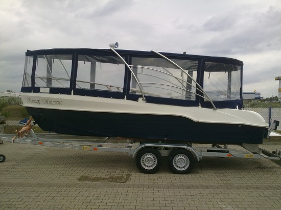 PROFBOAT Wizjer = GLASS BOAT = szklane dno, 10 osobowa łódź, 2011